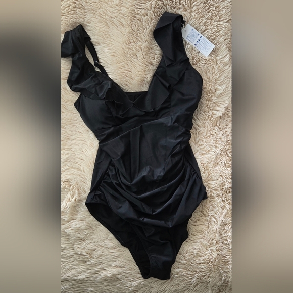 SHAPERIN Women's Puffle One Piece Swimsuit #974 - Picture 2 of 12